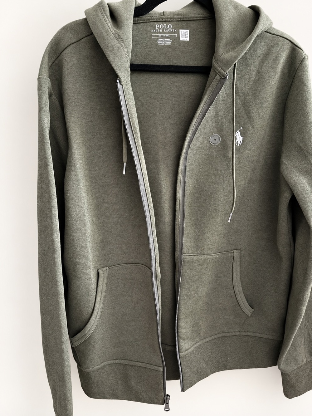 Polo Ralph Lauren Double-Knit Full-Zip Hoodie Men’s Medium